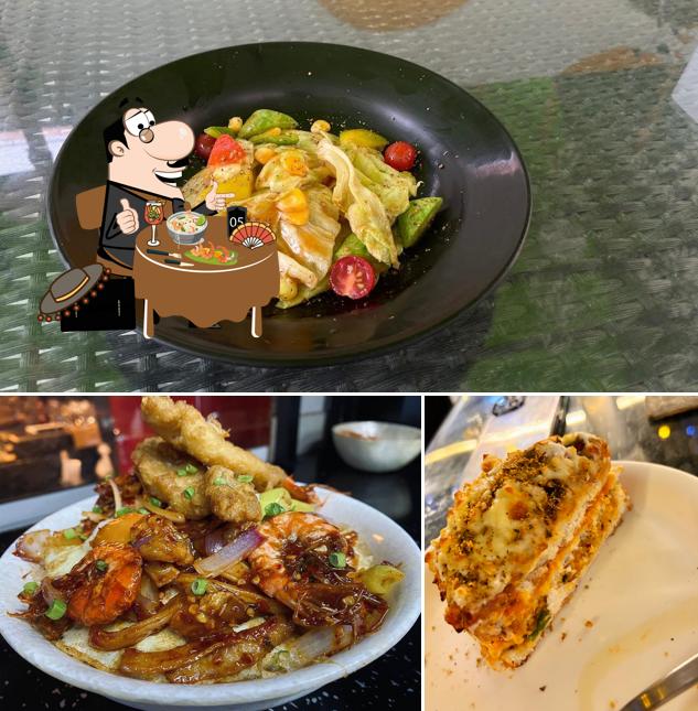 Meals at O Cafe & Restaurant