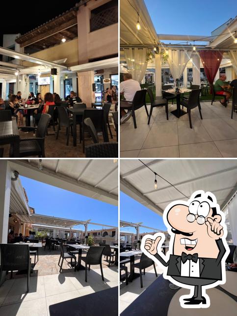 Gli interni di West Villasimius, ristorante pizzeria cocktail bar