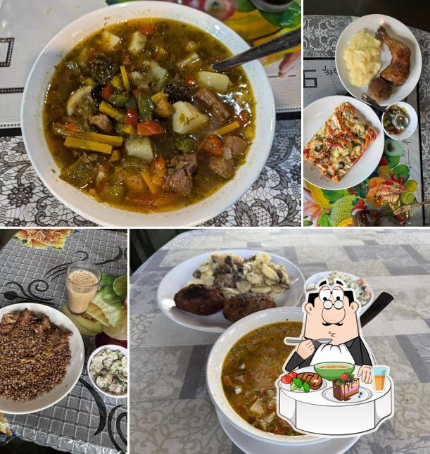 Hot and sour soup at ZAMANUKHA - Russian and European Cuisine