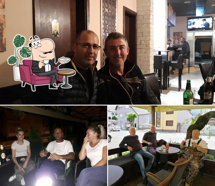 Gli interni di cafe T4