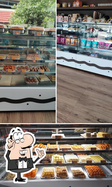 The interior of Darling Bakery