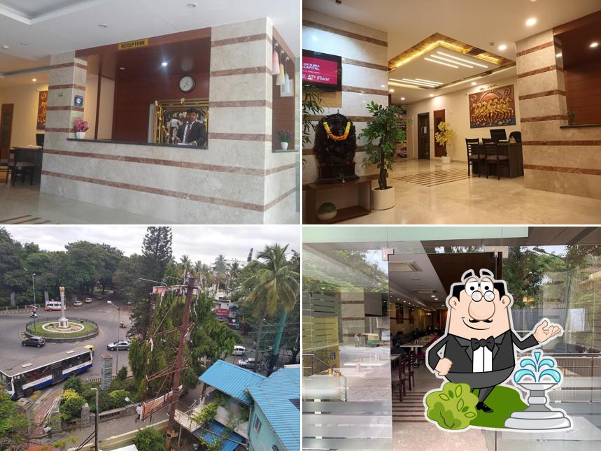 You can get some fresh air outside HOTEL SANMAN GARDENIA