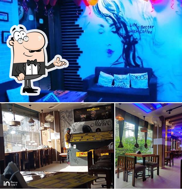 The interior of Momo Magic Cafe