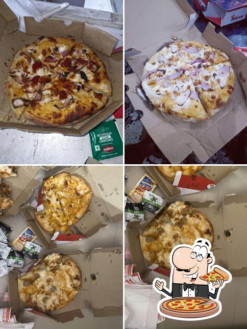 Order different kinds of pizza