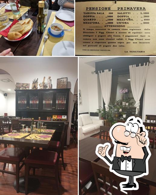 Gli interni di Osteria Del Comune Antico