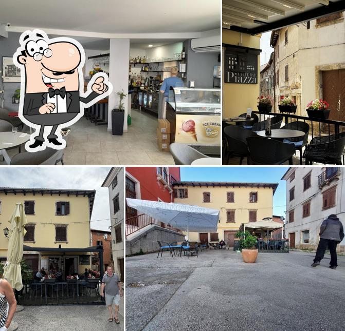 Gli interni di Caffe bar Piazza