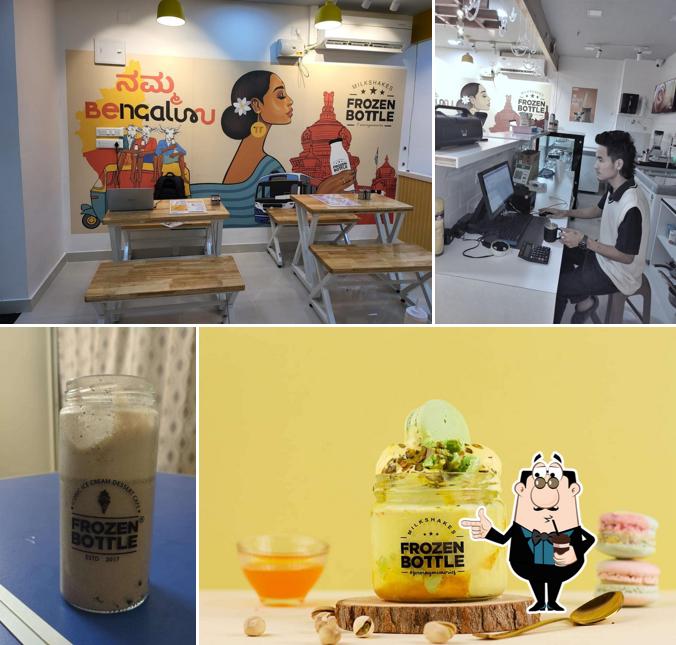 Enjoy a drink at Frozen Bottle - Milkshakes, Desserts, and Ice Cream
