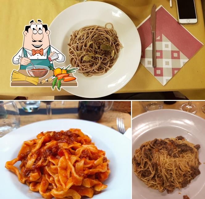 Spaghetti alla bolognese al Hostaria dell'Arco Vecchio - da Pozzo