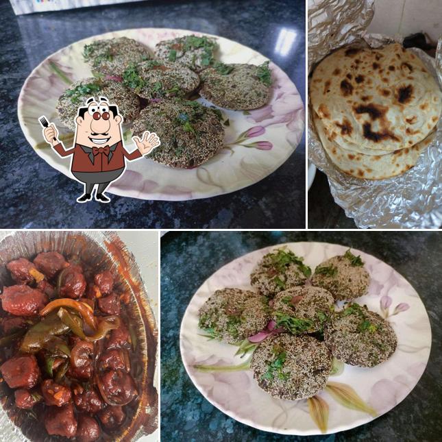 Food at Kokan Kinara Pan Shop