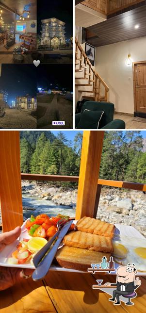 The interior of Sony Cottage