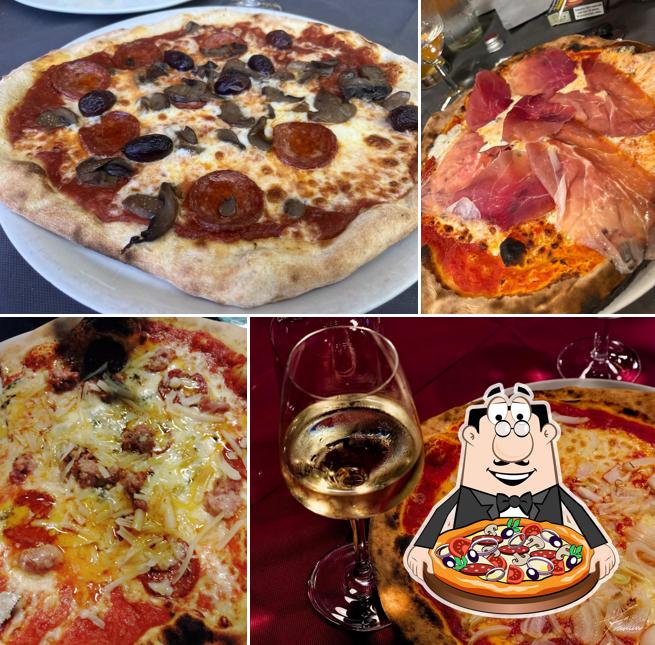 A Alla Tappa Pizzeria Trattoria, puoi assaggiare una bella pizza