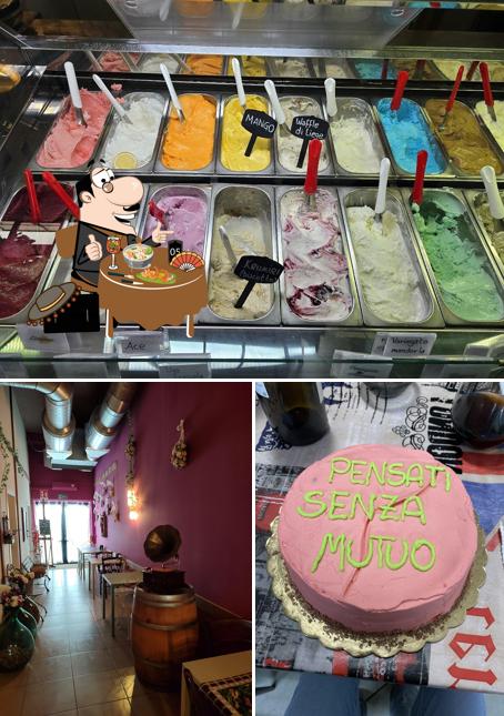 Dai un’occhiata alla foto che presenta la cibo e interni di Billabà