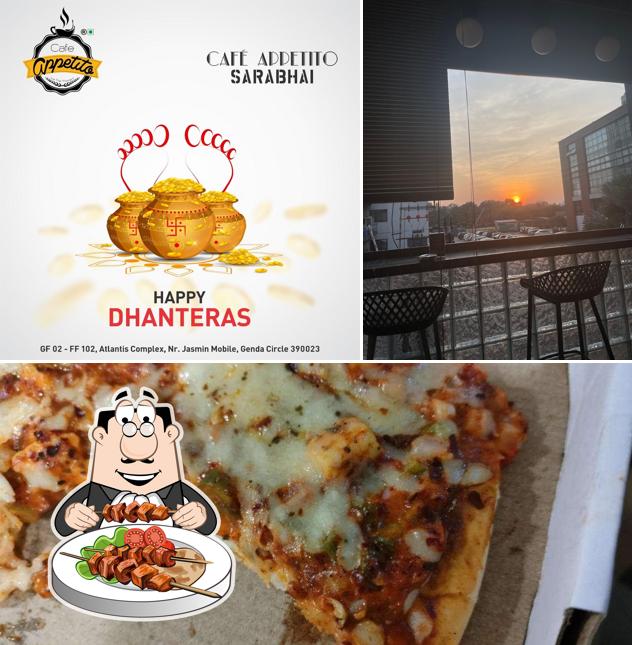 This is the photo depicting food and exterior at Café Appetito Sarabhai