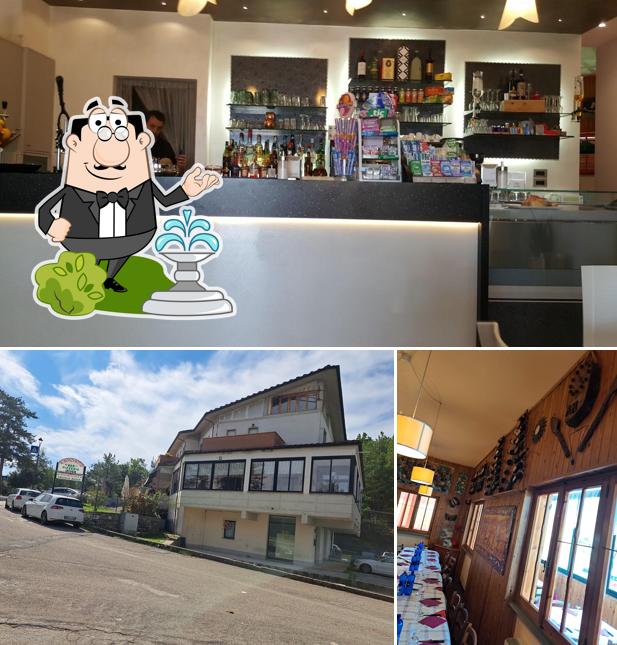 Questa è la foto che raffigura la esterno e bancone da bar di "Il Boschetto" bar pizzeria
