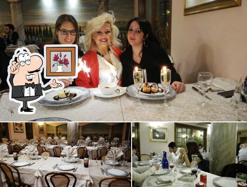 Gli interni di Le Meraviglie Ristorante Pizzeria