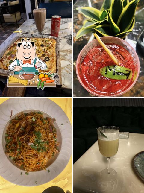 Spaghetti bolognese at Oberoi Dhaba Adchini