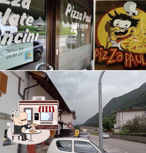 La immagine della esterno e interni di Pizza Paul