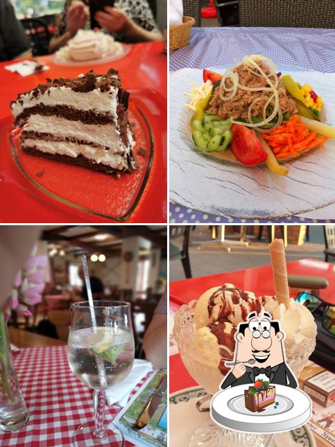 Torta al cioccolato al Restaurant Spitzwald