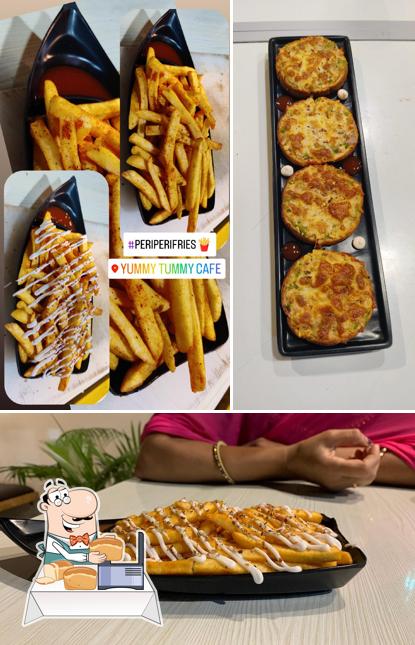 Garlic bread at Yummy Tummy Cakes & Cafe (MB)