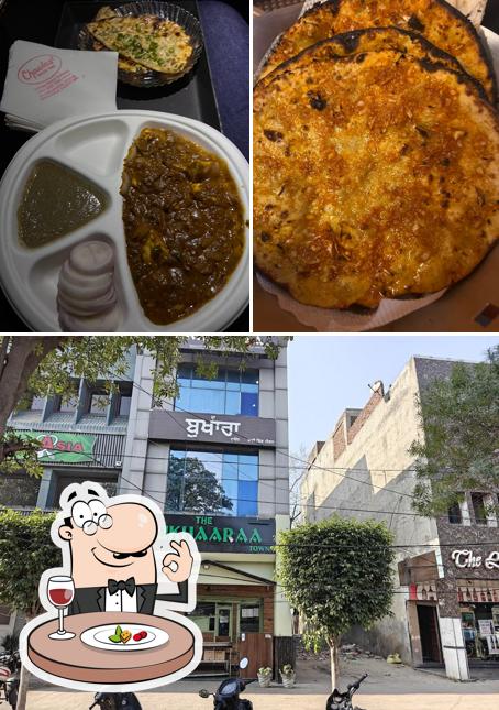 The image of food and exterior at Bukhara town Restaurant