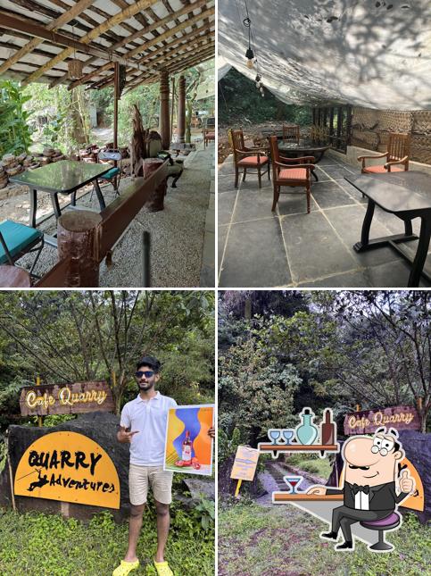 The interior of The Quarry Adventures & Cafe Quarry