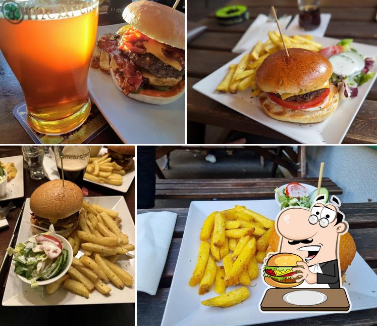 Gli hamburger di McArthurs Pub Lenzburg potranno incontrare molti gusti diversi