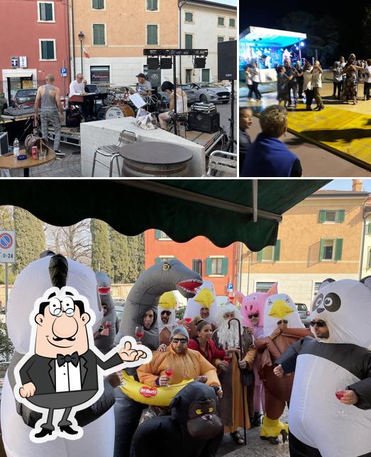 Gli interni di Bar Università