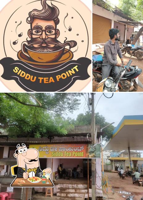 This is the image showing food and exterior at Siddu Tea Point