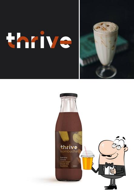 Thrive Kombucha serves a variety of drinks