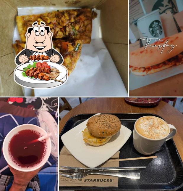 Food at Starbucks Coffee