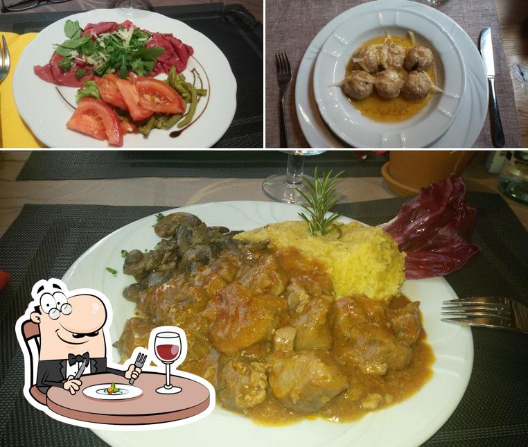 Platti al Ristorante Al Legno