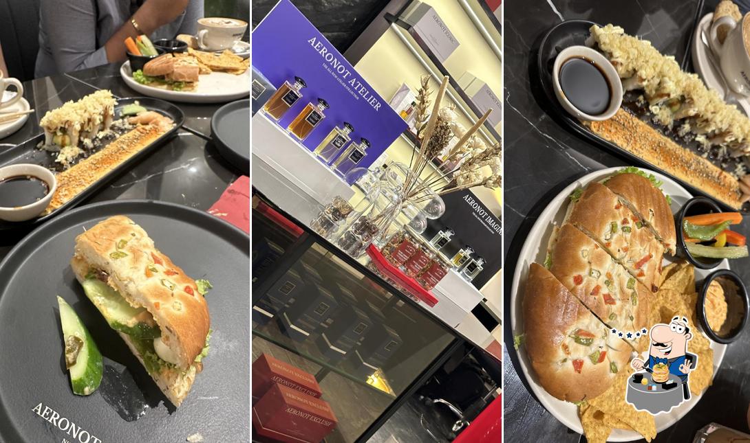 Food at Aeronot Cafe & perfume Store