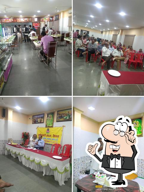 The interior of Balaji Restaurant