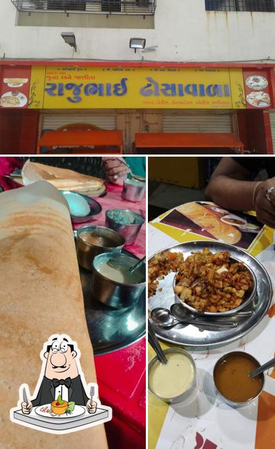 The restaurant's food and exterior