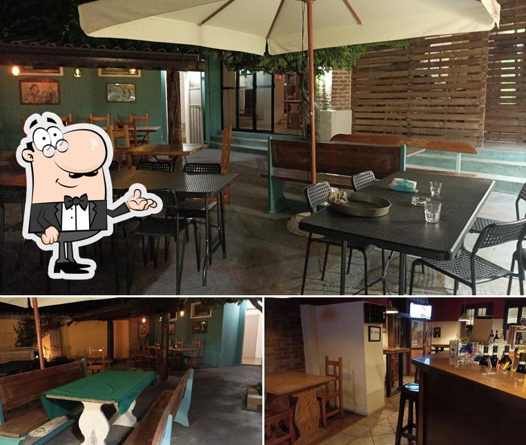 Gli interni di Bar Pinocchio