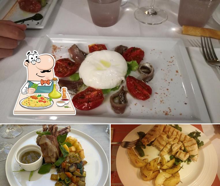 Cibo al Trattoria Antica Maddalena