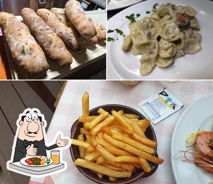 Cibo al Trattoria Pizzeria Il Vicoletto