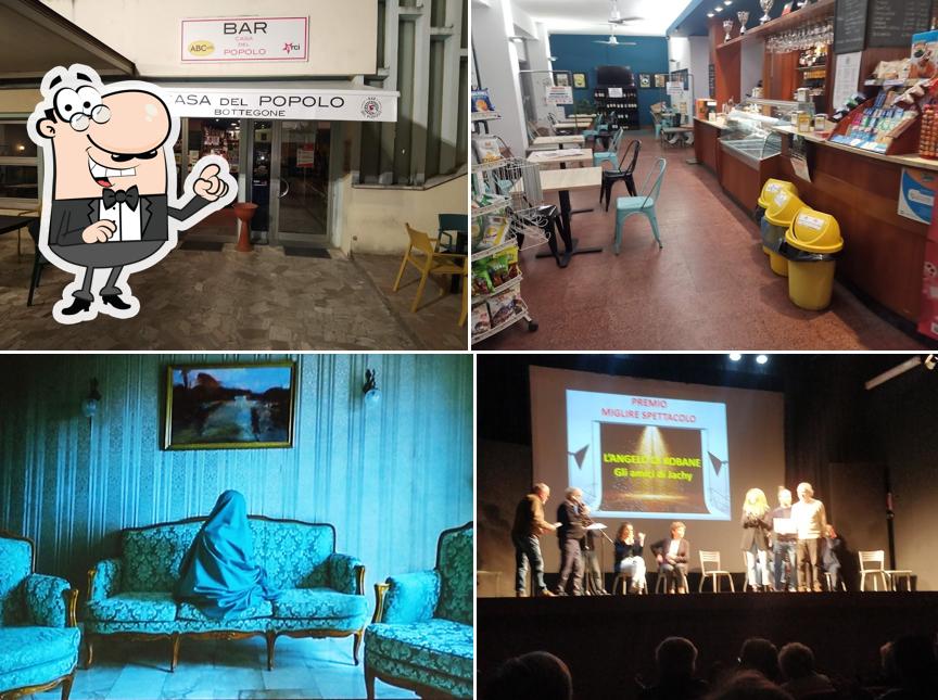 Gli interni di Casa del Popolo di Bottegone - Circolo ARCI