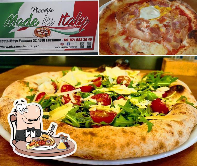 Scegli tra le svariate varianti di pizza