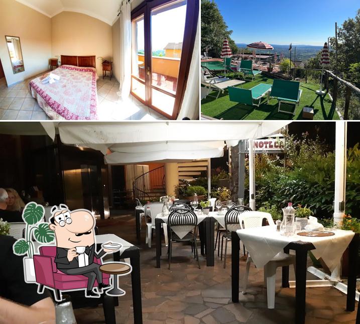 Gli interni di Bellavista San Baronto