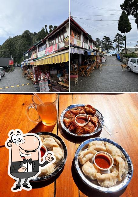 Among different things one can find exterior and food at Himgiri restaurant