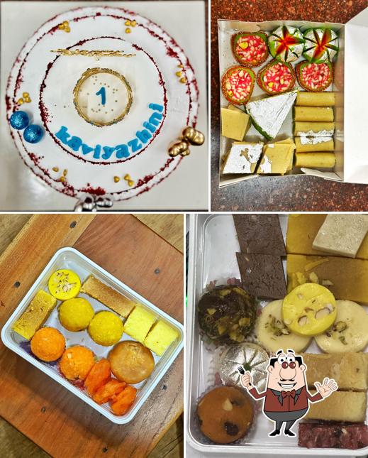 Food at Ishwarya bakery and sweets