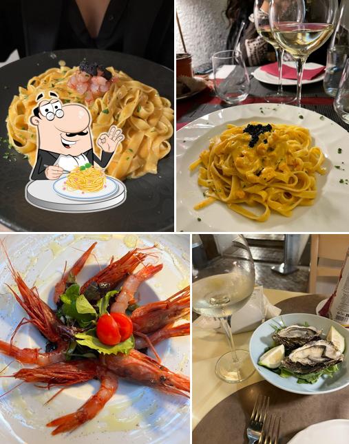Spaghetti alla carbonara al Lo Scrigno di Donna Rosa
