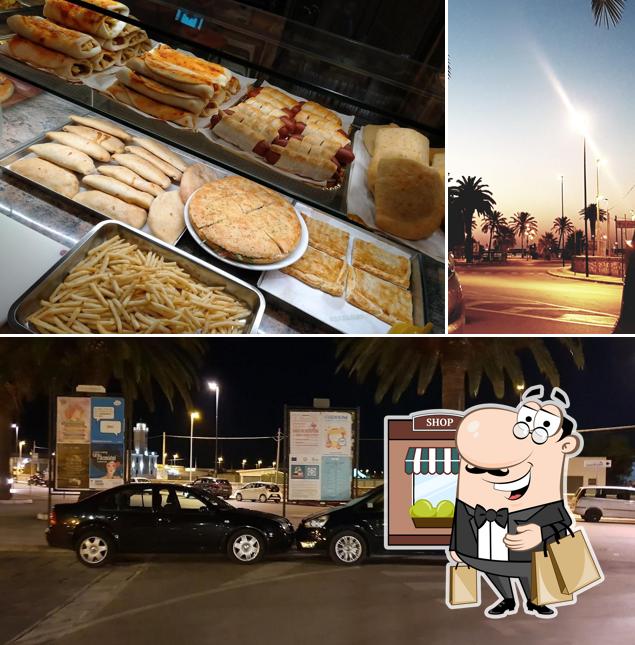 Dai un’occhiata alla foto che mostra la esterno e cibo di Vista Mare