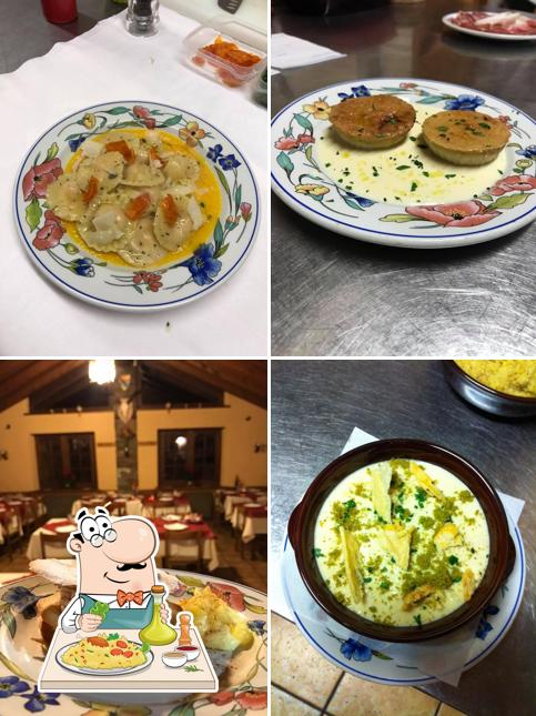 Platti al Ristorante Baita Ermitage