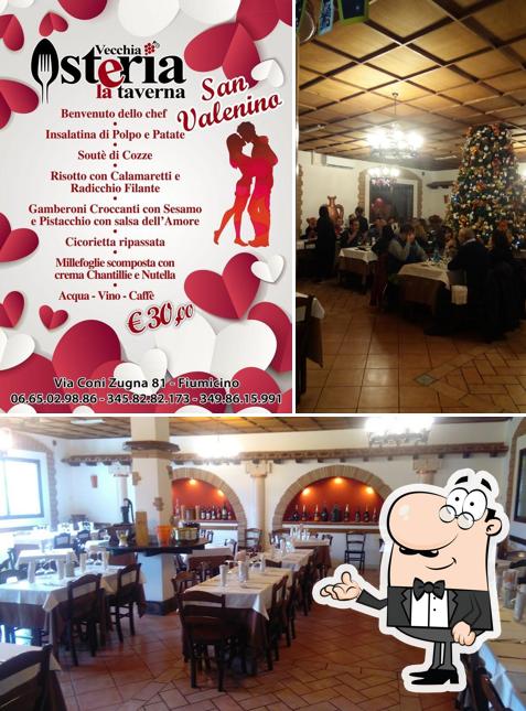 Gli interni di La taverna vecchia