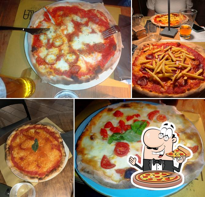 A La Bolla, puoi goderti una bella pizza