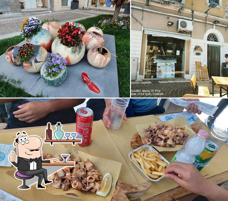 Gli interni di Aeden Specialità di mare