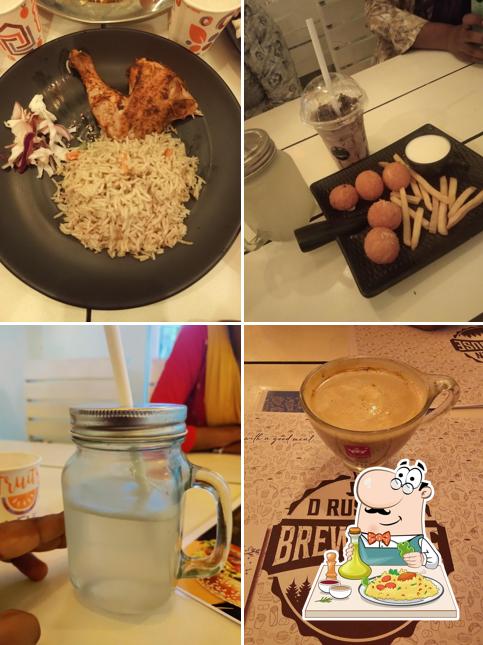 Food at D Russian brew House