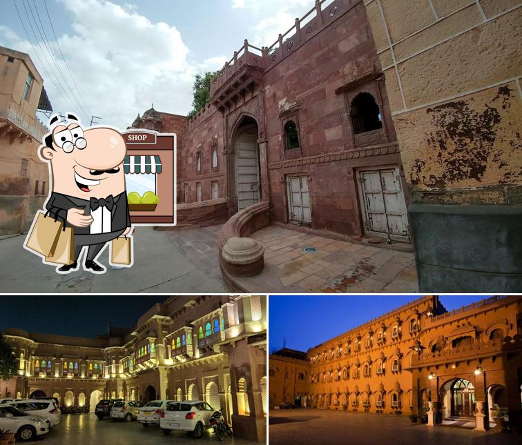 You can get some fresh air at the outside area of Hotel Sagar Bikaner